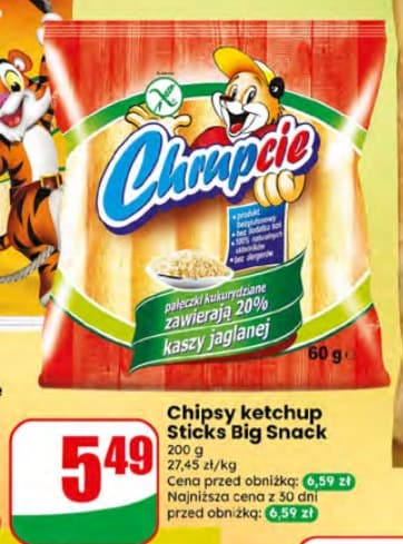 chipsy ketchup Sticks