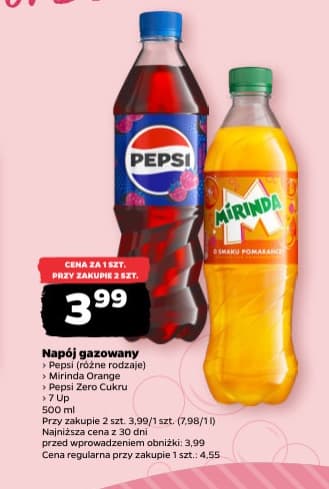 napój gazowany różne marki