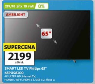 telewizor Smart LED Philips 65"