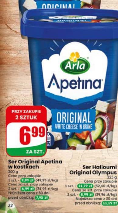 ser original w kostkach
