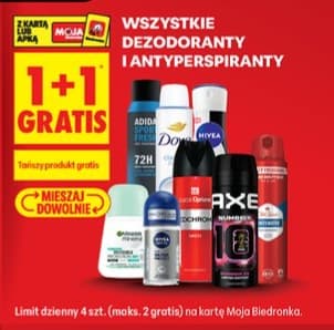wszystkie dezodoranty i antyperspiranty