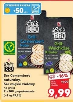ser camembert naturalny, ser miękki ziołowy na grilla