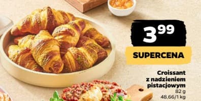 croissant z nadzieniem pistacjowym