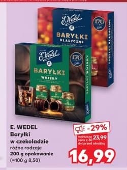 baryłki w czekoladzie