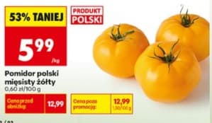 pomidor polski mięsisty żółty