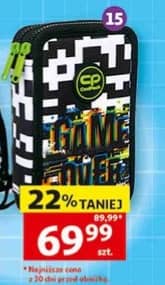 CoolPack Piórnik 2-komorowy