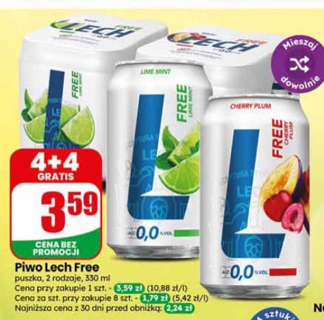 Lech piwo bezalkoholowe 330ml