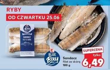 sandacz filet ze skórą