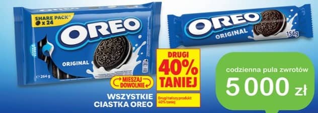Oreo ciastka Oreo różne rodzaje