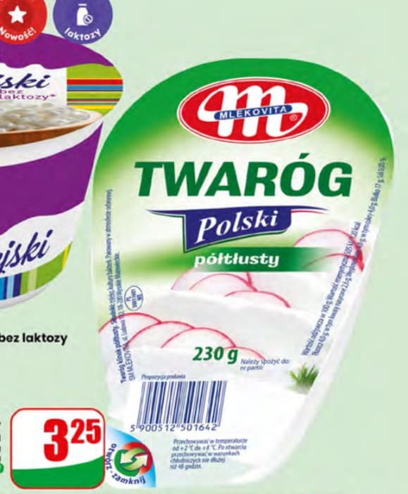 twaróg półtłusty