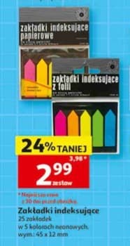 zakładki indeksujące