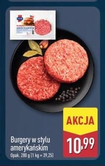 burgery w stylu amerykańskim