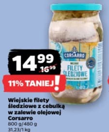 wiejskie filety śledziowe z cebulką w zalewie olejowej