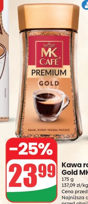kawa rozpuszczalna gold