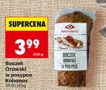 boczek orawski w posypce
