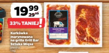 Grill Bar karkówka marynowana na grilla plastry 1kg