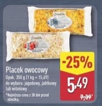 placek owocowy