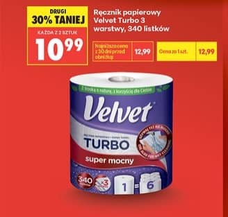 Velvet ręcznik papierowy Turbo 340listków