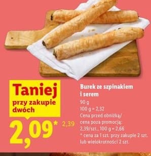 burek ze szpinakiem i serem