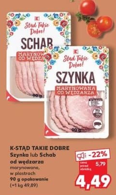 szynka lub schab od wędzarza marynowane