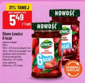 Łowicz dżem 6 kcal 200g