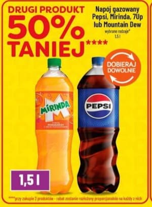 napój gazowany różne marki