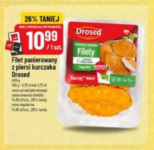 filet panierowany z piersi kurczaka