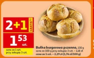 bułka burgerowa pszenna