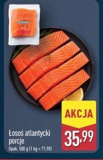 łosoś atlantycki porcje