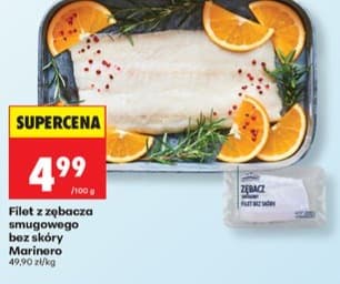 filet z zębacza smugowego bez skóry