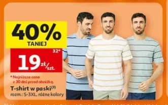 t-shirt w paski