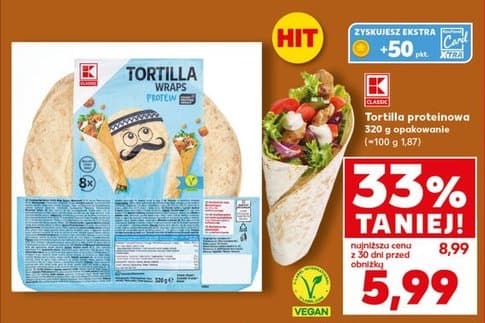 tortilla proteinowa
