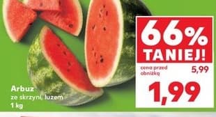 arbuz ze skrzyni