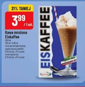 kawa mrożona Eiskaffee