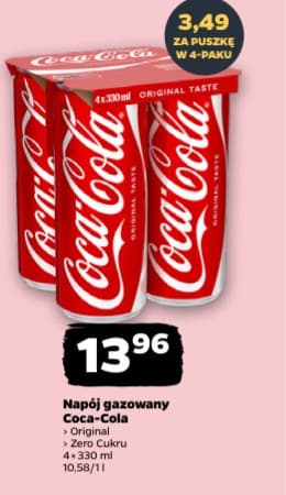napój gazowany cola