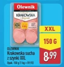 kiełbasa krakowska sucha z szynki XXL
