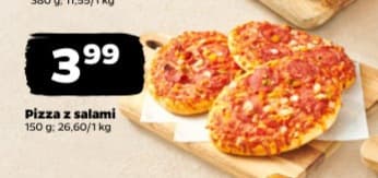 pizza z salami