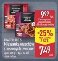 mieszanka orzechów i suszonych owoców