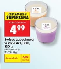 świeca zapachowa w szkle