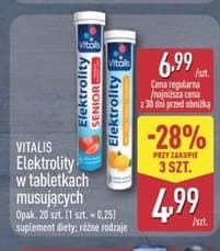 elektrolity w tabletkach musujących