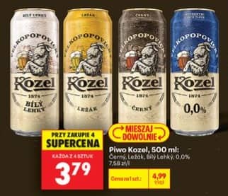 Kozel piwo 0,0% 500ml