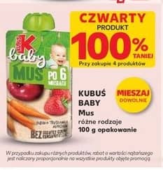 Kubuś Baby mus 100g