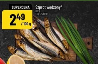 szprot wędzony