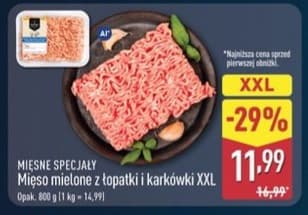 mięso mielone z łopatki i karkówki XXL