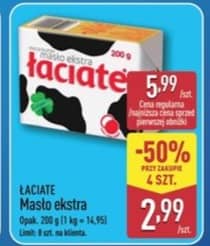 Łaciate masło ekstra 200g