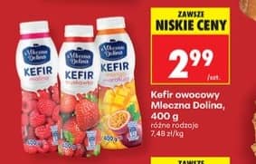 Mleczna Dolina kefir owocowy 400g