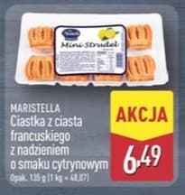 ciastka z ciasta francuskiego z nadzieniem cytrynowym