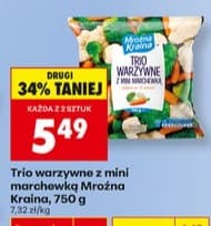 trio warzywne z mini marchewką