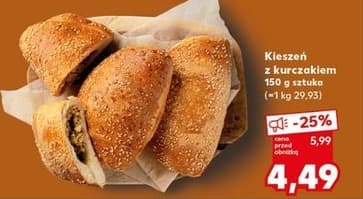 klieszeń z kurczakiem