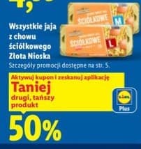 jaja z chowu ściółkowego Złota Nioska